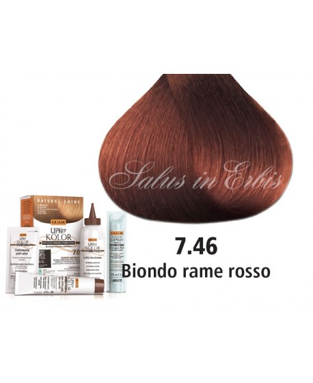 Tinta per capelli - Biondo Rame Rosso - 7.46